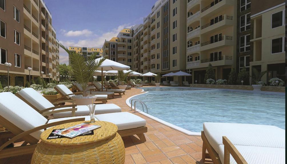 Pearl Apartments Burgas City Eksteriør billede